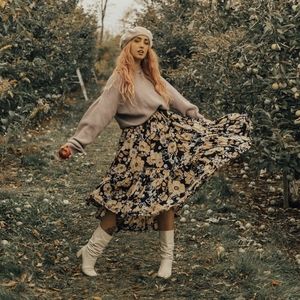 Free People Floral Maxi Dress